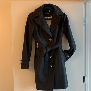 NWOT Calvin Klein Trench Coat with hood